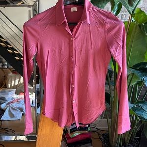 Wilfred Women's Pose Longsleeve Blouse PINK size M